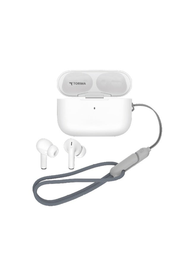 Torima سماعة أذن لاسلكية بيضاء TORİMA G01 - Image 1